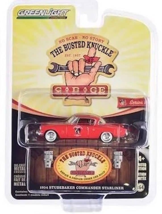 Greenlight 1/64 The Busted Knuckle Garage Series 2 - 1954 Studebaker Commander Starliner 39120-B