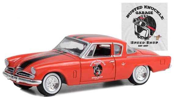 Greenlight 1/64 The Busted Knuckle Garage Series 2 - 1954 Studebaker Commander Starliner 39120-B