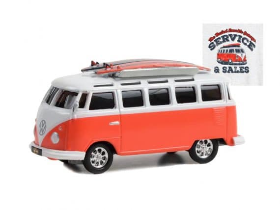 Greenlight 1/64 The Busted Knuckle Garage Series 2 - 1964 Volkswagen Samba Bus 39120-D