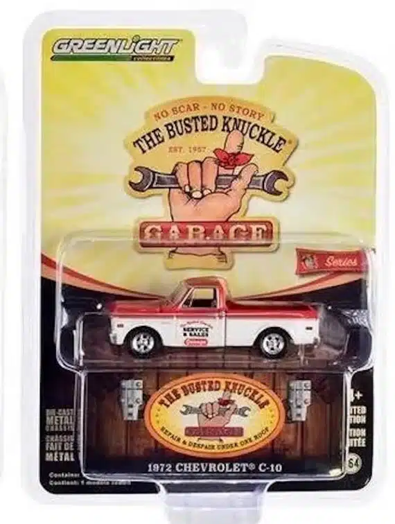 Greenlight 1/64 The Busted Knuckle Garage Series 2 - 1972 Chevrolet C-10 39120-F