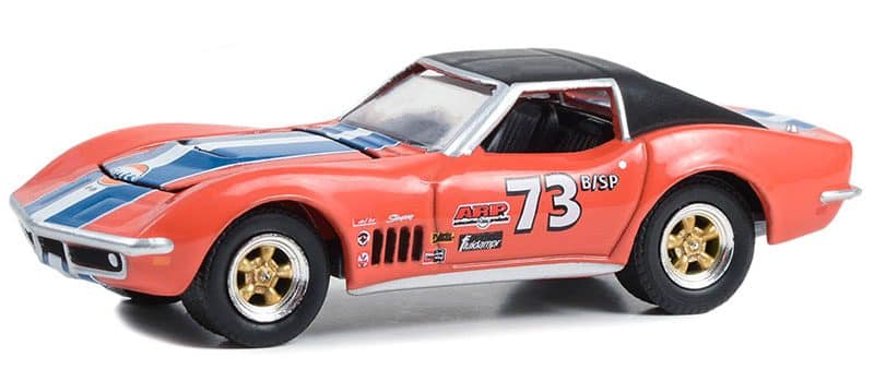 Greenlight 1/64 Gulf Special Edition Series 1 - 1969 Chevrolet Corvette 41135-B