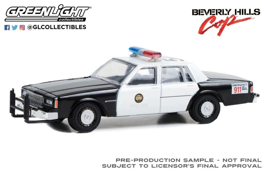 Greenlight 1/64 Hollywood Series 39 Beverly Hills Cop 1981 Chevrolet Impala 44990-B