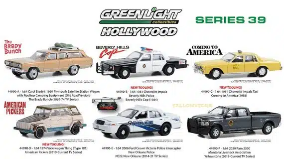 Greenlight 1/64 Hollywood Series 39 Zamunda Coming To America 1981 Chevrolet Impala 44990-C