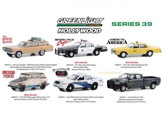 Greenlight 1/64 Hollywood Series 39 Yellowstone 2020 Ram 2500 44990-F