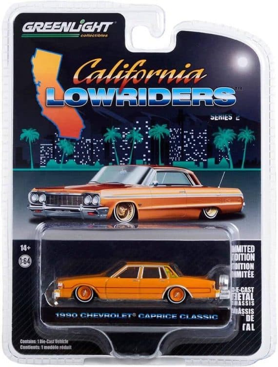 Greenlight 1/64 California Lowriders Series 2 - 1990 Chevrolet Caprice Classic 63030-F