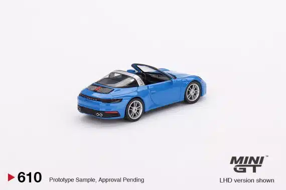 MINI GT No.610 Porsche 911 Targa 4S Shark Blue RHD MGT00610-R