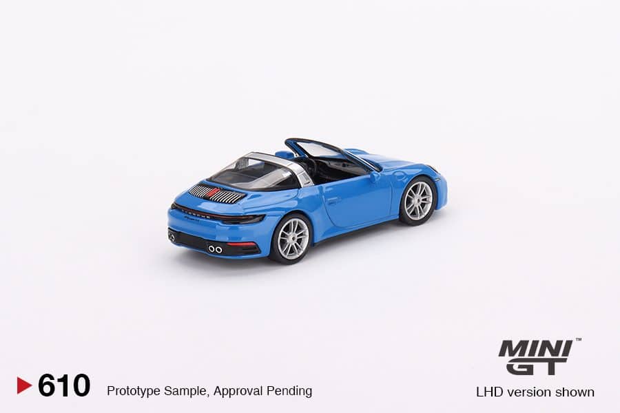 MINI GT No.610 Porsche 911 Targa 4S Shark Blue RHD MGT00610-R