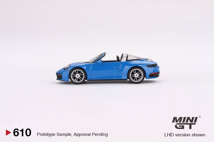 MINI GT No.610 Porsche 911 Targa 4S Shark Blue RHD MGT00610-R