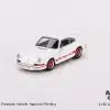 MINI GT No.612 Porsche 911 Carrera RS 2.7 Grand Prix White with Red Livery RHD MGT00612-R