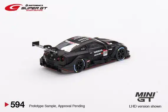MINI GT No.594 Nissan GT-R Nismo GT500 2021 Prototype #230 Super GT Series Japan Exclusive LHD MGT00594-L