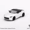 MINI GT No.598 Nissan Fairlady Z Version ST 2023 Everest White RHD MGT00598