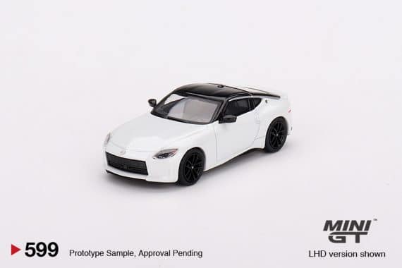 MINI GT No.599 Nissan Z Performance 2023 Everest White LHD MGT00599
