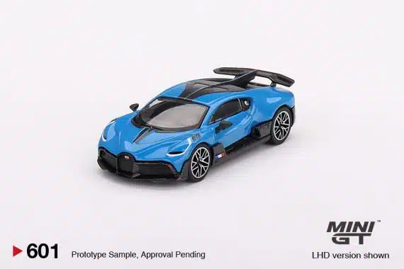 MINI GT No.601 Bugatti Divo Blu Bugatti LHD MGT00601