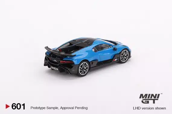 MINI GT No.601 Bugatti Divo Blu Bugatti LHD MGT00601