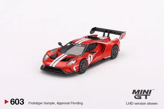 MINI GT No.603 Ford GT MK II #013 Rosso Alpha LHD MGT00603