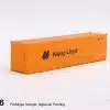 MINI GT Dry Container 40' "Hapag-Lloyd" MGTAC26