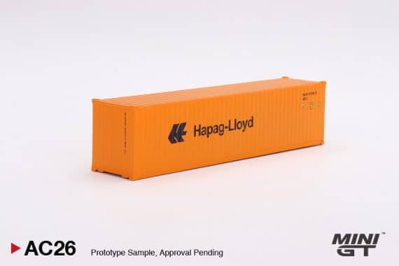 MINI GT Dry Container 40' "Hapag-Lloyd" MGTAC26