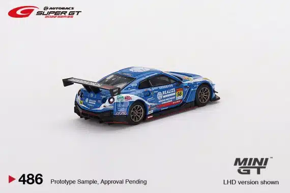 MINI GT Super GT Series No.486 Nissan GT-R NISMO GT3 #56 KONDO RACING 2022- Japan Exclusive MGT00486 (แพ็คแขวน)