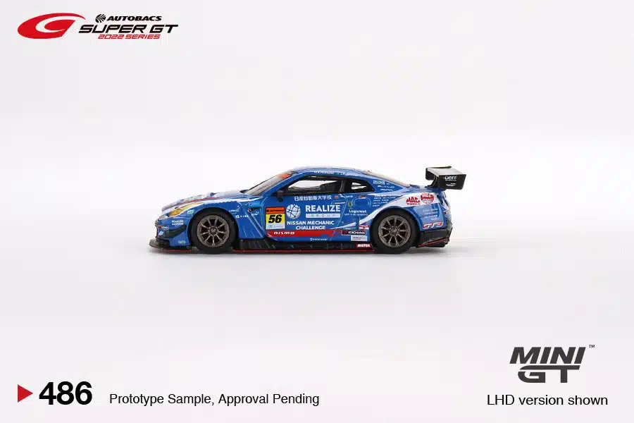 MINI GT Super GT Series No.486 Nissan GT-R NISMO GT3 #56
