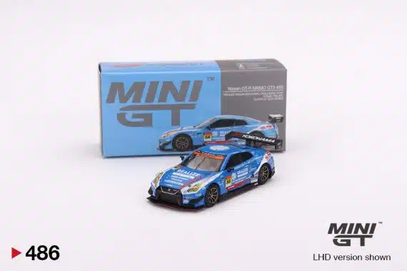MINI GT Super GT Series No.486 Nissan GT-R NISMO GT3 #56 KONDO RACING 2022- Japan Exclusive MGT00486 (แพ็คแขวน)