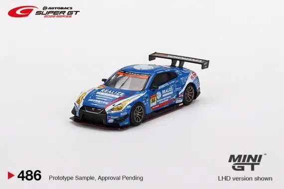 MINI GT Super GT Series No.486 Nissan GT-R NISMO GT3 #56 KONDO RACING 2022- Japan Exclusive MGT00486 (แพ็คแขวน)