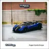 Tarmac Works 1/64 GLOBAL64 Pagani Zonda Cinque Blu Francia T64G-TL021-BL