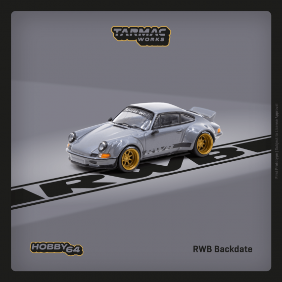 Tarmac Works 1/64 HOBBY64 RWB Backdate Grey T64-062-22SPA55