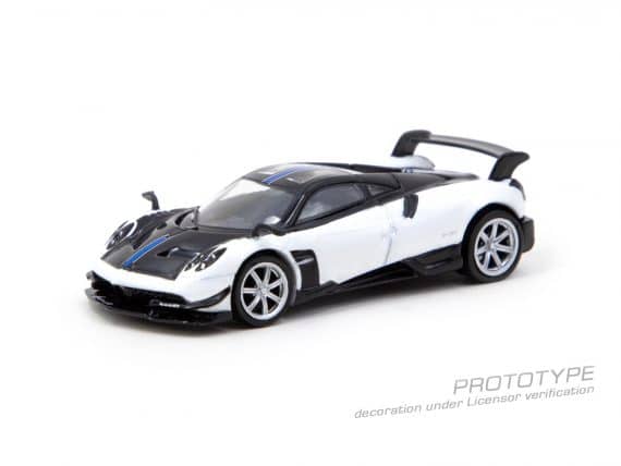 Tarmac Works 1/64 GLOBAL64 Pagani Huayra BC Bianco Benny T64G-TL014-WH