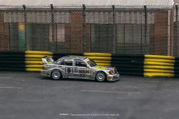 Tarmac Works 1/64 HOBBY64 Mercedes-Benz 190 E 2.5-16 Evolution II Macau Guia Race 1992 K.Ludwig T64-024-92MGP09