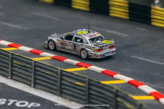 Tarmac Works 1/64 HOBBY64 Mercedes-Benz 190 E 2.5-16 Evolution II Macau Guia Race 1992 K.Ludwig T64-024-92MGP09