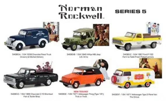 Greenlight 1/64 Norman Rockwell Series 5 - 1967 Ford F-100 54080-C