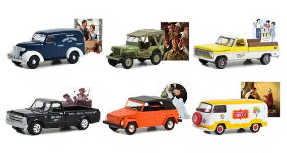 Greenlight 1/64 Norman Rockwell Series 5 - 1971 Volkswagen Type 181(The Thing) 54080-E