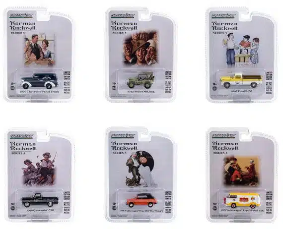 Greenlight 1/64 Norman Rockwell Series 5 - 1971 Volkswagen Type 181(The Thing) 54080-E