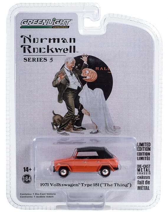 Greenlight 1/64 Norman Rockwell Series 5 - 1971 Volkswagen Type 181(The Thing) 54080-E