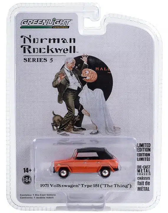 Greenlight 1/64 Norman Rockwell Series 5 - 1971 Volkswagen Type 181(The Thing) 54080-E