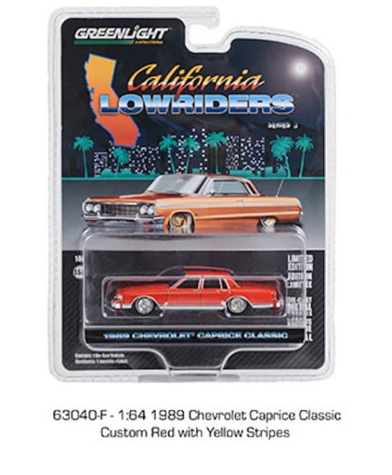 Greenlight 1/64 California Lowriders Series 3 - 1989 Chevrolet Caprice Classic 63040