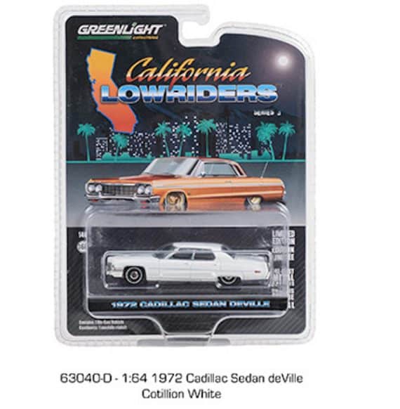 Greenlight 1/64 California Lowriders Series 3 - 1972 Cadillac Sedan Deville 63040