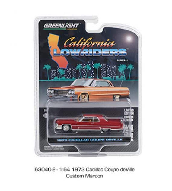 Greenlight 1/64 California Lowriders Series 3 - 1973 Cadillac Coupe Deville 63040