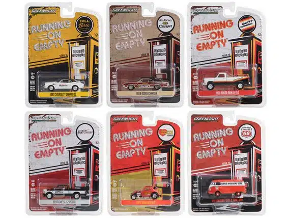 Greenlight 1/64 Running On Empty Series 16 - Flowtech 1990 GMC S-15 Sierra 41160-D