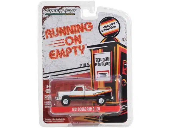 Greenlight 1/64 Running On Empty Series 16 - direct connection 1981 Dodge Ram D-150 41160-C