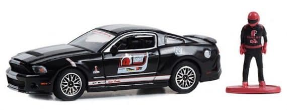 Greenlight 1/64 The Hobby Shop Series 15 - 2010 Shelby GT500 #68 with Race Car Driver 97150-E