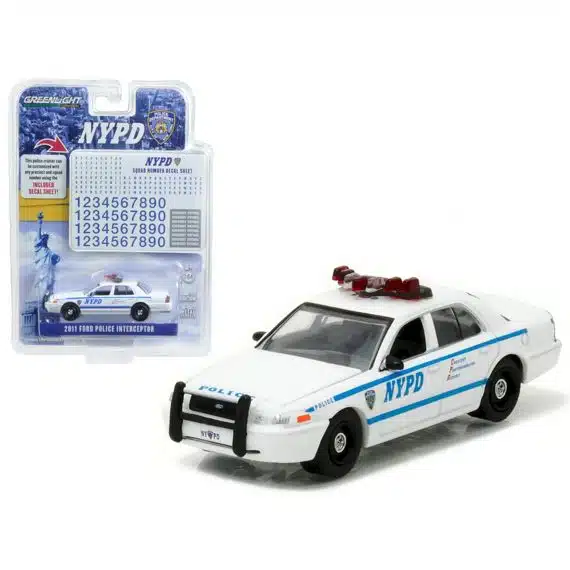 Greenlight 1/64 NYPD 2011 Ford Police Interceptor 42771