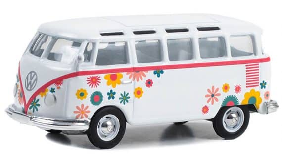 Greenlight 1/64 Club V-DUB Series 17 - 1964 Volkswagen Samba Bus 36080-B