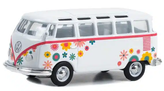 Greenlight 1/64 Club V-DUB Series 17 - 1964 Volkswagen Samba Bus 36080-B