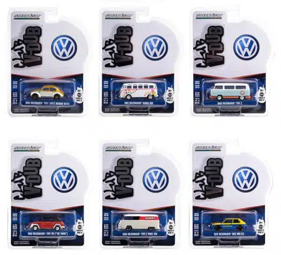 Greenlight 1/64 Club V-DUB Series 17 - 1969 Volkswagen Type 2 Panel Van 36080-E