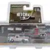 Greenlight 1/64 Hitch & Tow Series 28 - 1964 Dodge D-100 with Tandem Car Trailer 32280-A