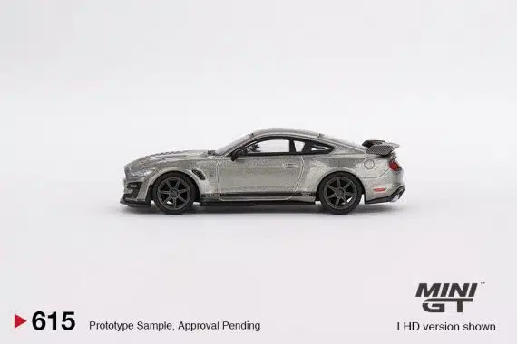 MINI GT No.615 Shelby GT500 SE Widebody Pepper Gray Metallic MGT00615