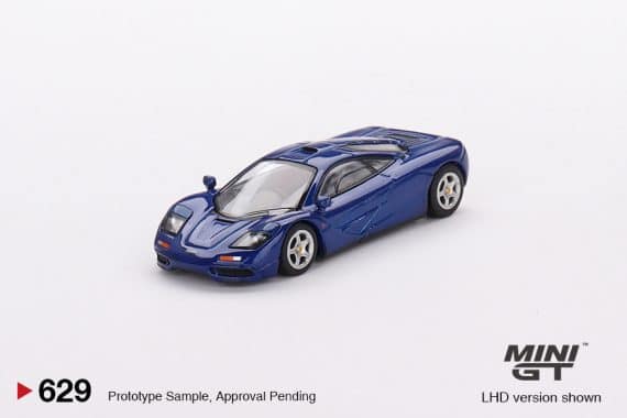 MINI GT No.629 McLaren F1 Cobalt Blue LHD MGT00629