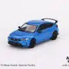 MINI GT No.637 Honda Civic Type R Boost Blue Pearl 2023 MGT00637