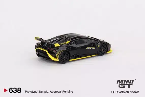 MINI GT No.638 Lamborghini Huracán STO Nero Noctis MGT00638